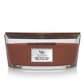 WoodWick Scented Candle Ellipse Smoked Walnut &amp; Maple - 9 cm / 19 cm