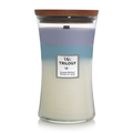 WoodWick Candle Large Candle Trilogy Calming Retreat
