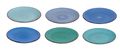 Cookinglife Breakfast Plates Ocean Blue ø 19 cm - 6 Pieces
