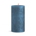 Bolsius Pillar Candle Shimmer Blue - 13 cm / ø 7 cm
