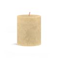 Bolsius Pillar Candle Rustic Oat Beige - 8 cm / 7 cm