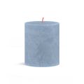 Bolsius Pillar Candle Rustic Sky Blue - 8 cm / 7 cm
