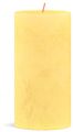 
Bolsius Pillar Candle Rustic Sunny Yellow - 13 cm / ø 7 cm