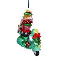 Christmas Tree Decoration Scooter With Gifts