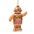 Vondels Christmas Bauble Robot Gingerbread