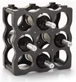 Cookinglife Wine Rack Stackable Expandable - 9 Bottles