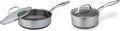 Westinghouse Pan Set Black Signature (Cooking Pan + Snack Pan) ø 24cm - Induction and all other heat sources