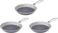 Resto Kitchenware Frying Pan Set Altair ø 24 + 26 + 28 cm - Induction and all other heat sources