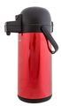 Thermos Thermos jug with Pump Red Inox 1.9 Liter