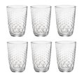 Bormioli Rocco Long Drink Glasses Glit Transparent 390 ml - 6 Pieces