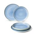 Villeroy &amp; Boch Plate Set Crafted - Blueberry turquoise - 4-Piece
