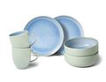 Villeroy &amp; Boch Dinnerware Set Crafted - Blueberry turquoise - 6-Piece