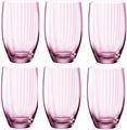 Leonardo Long Drink Glasses Poesia Pink 460 ml - 6 pieces