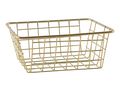Svenska Living Storage basket - Gold - 20 x 15 cm