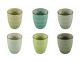 Studio Tavola Cups Summer Green 350 ml - 6 Pieces