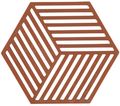 Zone Denmark Trivet Hexagon - Terracotta - 16 x 14 cm