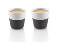 Eva Solo Espresso cups Carbon Black 80 ml - 2 Pieces