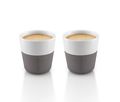 Eva Solo Espresso cups Elephant Grey 80 ml - 2 Pieces