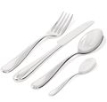 Alessi 24-Piece Cutlery Set Nuovo Milano - 5180S24M - Monoblock - by Ettore Sottsass
