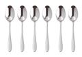 Sambonet Coffee Spoons Velvet Silver 6 Pieces