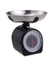 Cosy &amp; Trendy Kitchen Scale - with bowl - Stainless Steel Black - analog