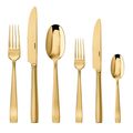 Sambonet Cutlery Set Flat Gold 36-Piece
