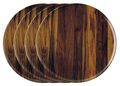 Arthur Krupp Pizza Plates Wood Essence ø 32 cm - 4 Pieces