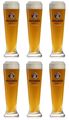 Paulaner Beer Glasses Weizen 500 ml - 6 Pieces
