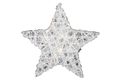 Countryfield Christmas Star White Maisie B - with LED timer - Large