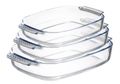 Cookinglife Oven dishes - Heat-resistant Glass - 3-piece set