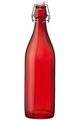 Sareva Swing Bottle / Weck Bottle - Red - 1 liter