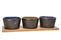 Cosy &amp; Trendy Serving board Bolivia - with bowls - 35 x 11 cm