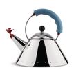 
Alessi Whistling Kettle - 9093 - Blue - 2 Liters - by Micheal Graves