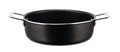 Alessi Casserole Pots&amp;Pans - AJM102/24 B - Black - ø 24 cm / 3.4 Liter - by Jasper Morrison