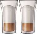 Bodum Double-Walled Glass Mugs Assam 400 ml - Set of 2
