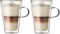 Bodum Double-Walled Glass Mugs with Handle Canteen 400 ml - Set of 2