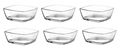 Cookinglife Small Bowl Square 13 x 13 cm / 465 ml - 6 Pieces