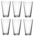 Cookinglife Long Drink Glasses Conic 330 ml - 6 Pieces