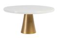 Jay Hill Cake Stand Marble White Gold ø 25 cm