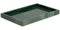 Jay Hill Tray / Candle Plate / Serving Stone - Green Marble - 30 x 20 cm