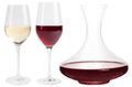 L' Atelier du Vin Wine Glass Set (Red Wine Glasses and White Wine Glasses) + Carafe - 13-Piece