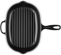 Le Creuset Griddle Pan Signature Satin Black - 40 x 32 cm - enamelled non-stick coating