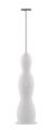 Alessi Milk Frother Pulcina - rechargeable - MDL11 W - White - by Michele De Lucchi