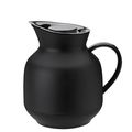 Stelton Thermos Jug for tea Amphora Soft Black 1 Liter