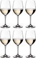 Riedel White Wine Glasses Vinum - Viognier / Chardonnay - 6 Pieces