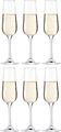 Leonardo Champagne Glasses Tivoli 210 ml - 6 Pieces