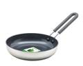 GreenPan Frying Pan Mini - Stainless Steel - ø 14 cm - ceramic non-stick coating