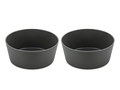 Koziol Small Bowls Connect Grey ø 12 cm / 400 ml - 2 Pieces