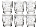Bormioli Rocco Water Glasses Diamond 390 ml - 6 Pieces