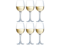 Chef &amp; Sommelier White Wine Glasses Cabernet Tulip 190 ml - 6 Pieces